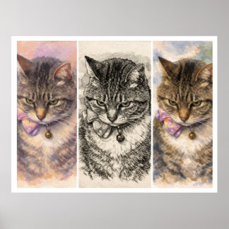 Affiche 1 Humeur + 3 Ambianœuvres = Purrfection totale