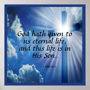 Affiche 1 Jean 5:11
