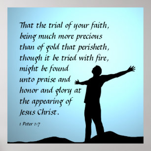 Affiche 1 Pierre 1:7