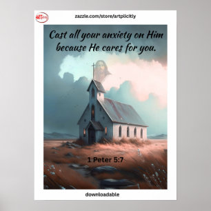 Affiche 1 Pierre 5:7