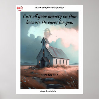 Affiche 1 Pierre 5:7