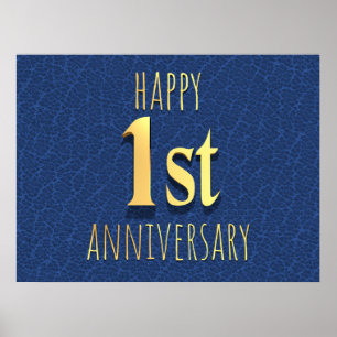 Affiche 1er anniversaire