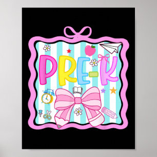 Affiche 1er jour de pré-maternelle Préparation retour à l'