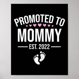 Affiche 1ère fois Maman Est 2022 Nouvelle Maman 2022 Mères