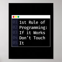 1ère Règle De Codage Programmeur Programmeur