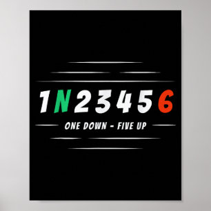 Affiche 1n256 1 En Bas 6 Haut Cadeau de moto de course pou