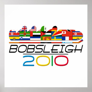 Affiche 2010 : Bobsleigh