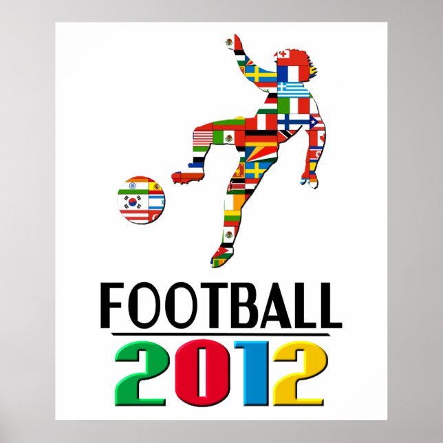Affiche 2012: Football (Devant)