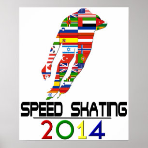 Affiche 2014 : Patinage de vitesse