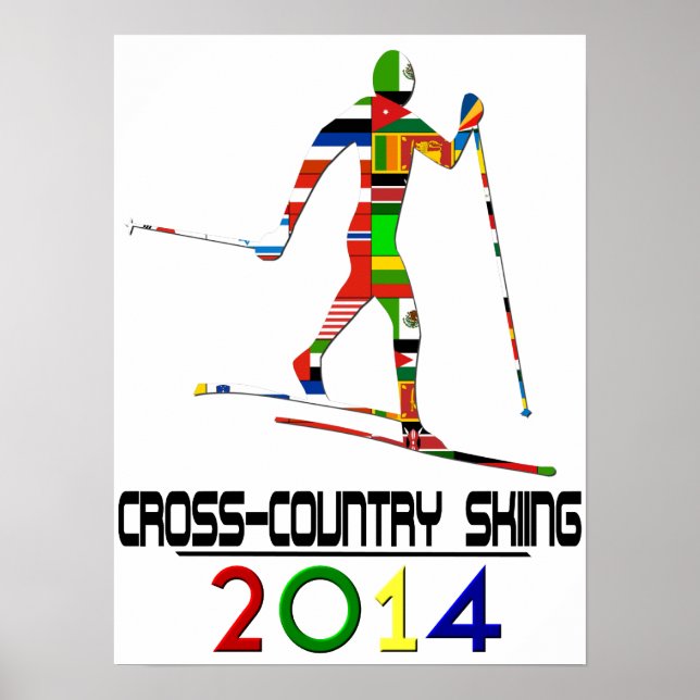 Affiche 2014 : Ski de fond (Devant)