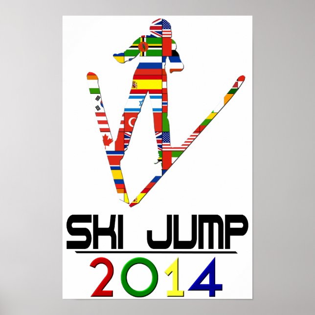Affiche 2014 : Ski Jump (Devant)