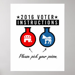 Affiche 2016 INSTRUCTIONS DE VOTE - Choisissez votre poiso