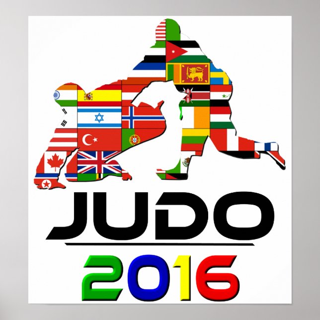Affiche 2016 : Judo (Devant)