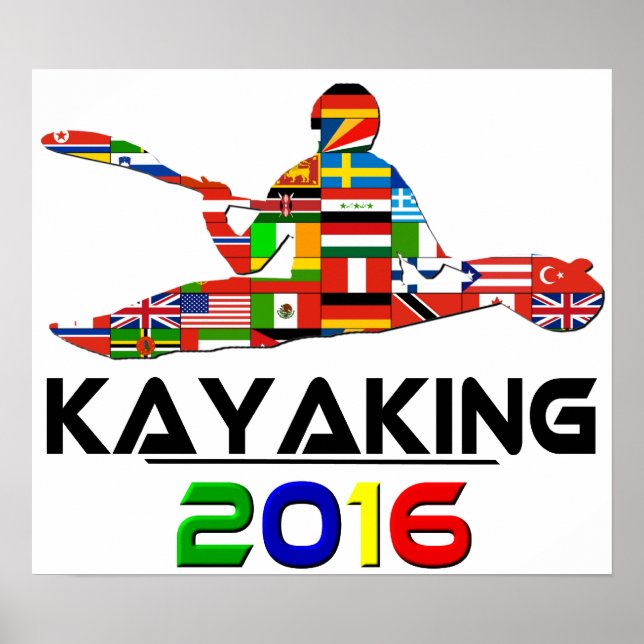 Affiche 2016 : Kayaking (Devant)