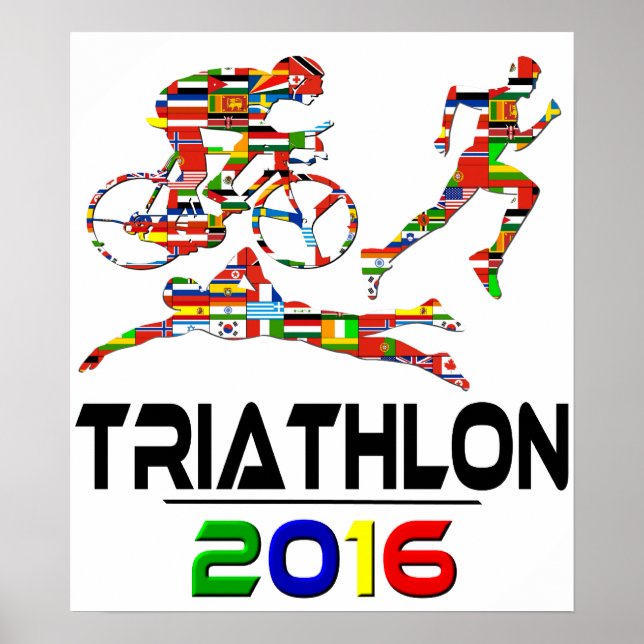 Affiche 2016: Triathlon (Devant)