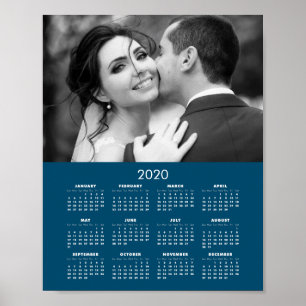 Affiche 2020 Calendar Your Photo