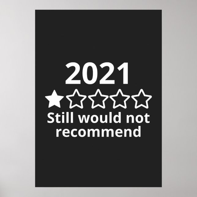 Affiche 2021 (2)2021 One Star Rating (Devant)