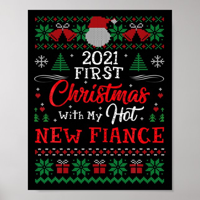 Affiche 2021 First Christmas With My Hot New Fiance Xmas H (Devant)