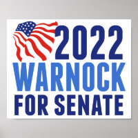 2022 Warnock pour les élections du Sénat américain