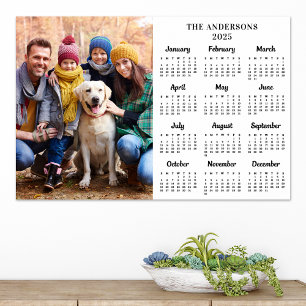 Affiche 2023 Photo personnalisée Nouvel An Calendrier de 1