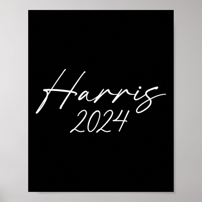 Affiche 2024 Chemise Pour Président 47 Kamala Harris 2024 (Devant)