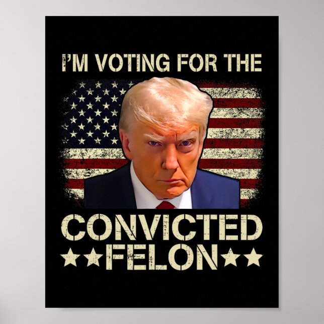 Affiche 2024 Condamné Felon (Devant)
