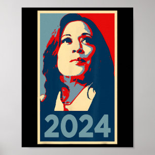 Affiche 2024 Hope Kamala Harris 47th Vote Women Port