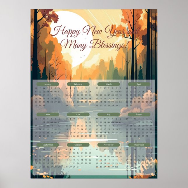 Affiche 2024 Lak paisible (Devant)