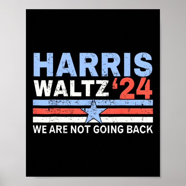 Affiche 2024 Nous ne reviendrons pas voter pour 2024 (Devant)