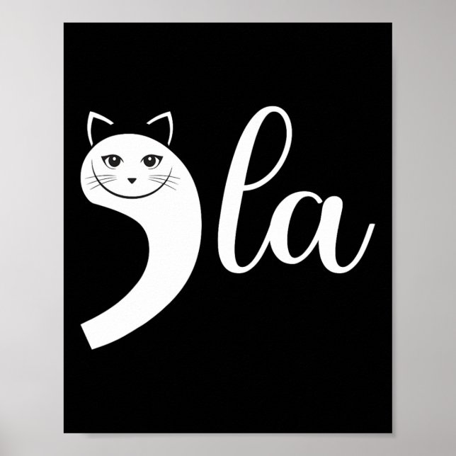 Affiche 2024 Retro Cat Comma La Kamala Harris Pour Préside (Devant)