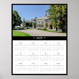 Affiche 2025 Accueil de Franklin D. Roosevelt Calendrier m