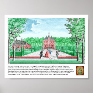Affiche 2025 colorisation 1760 Imprimer Kasteel De Essenbu