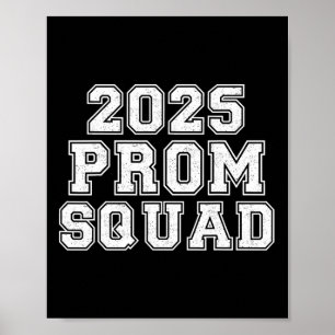 Affiche 2025 Prom Squad Cl De 2025 Graduation Correspondan