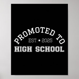 Affiche 2025 Promu Au Lycée Graduation 2028 Drôle