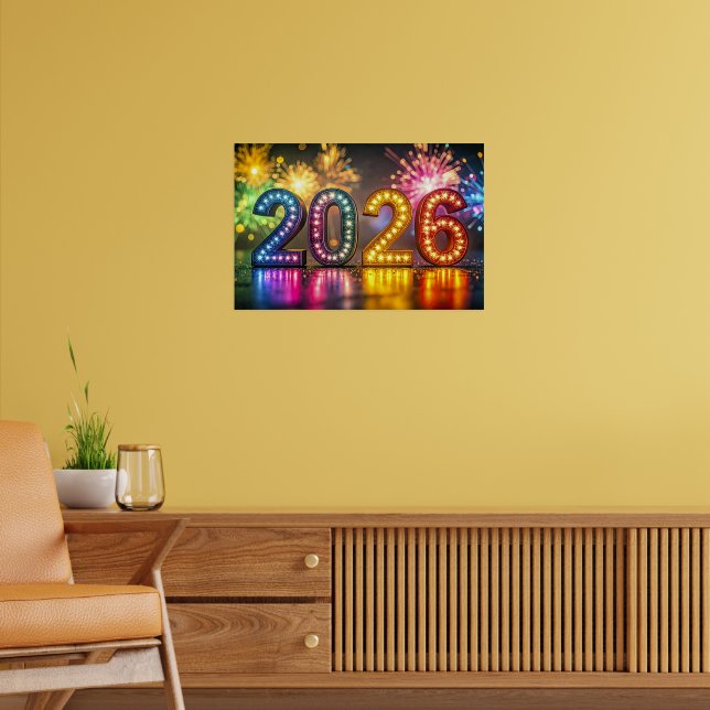 Affiche 2026, Célébration de la Nouvelle Année, (Salon 2)