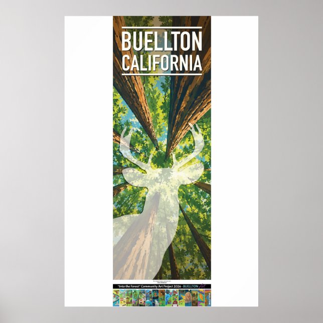 Affiche 2026 - Perspective de cerf (Devant)
