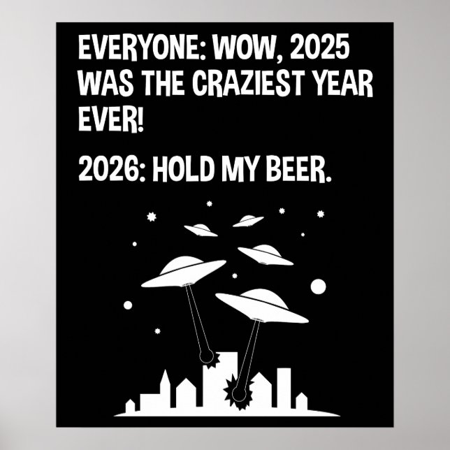 Affiche 2026 Tiens ma bière (Devant)