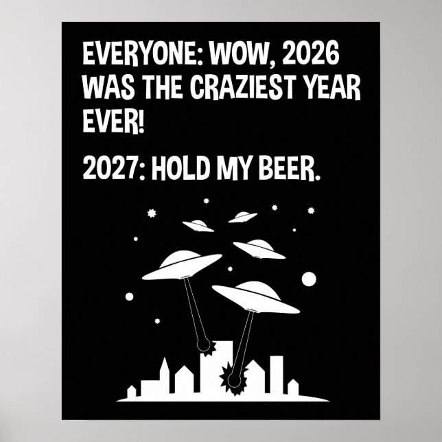Affiche 2027 Tiens Ma Bière (Devant)