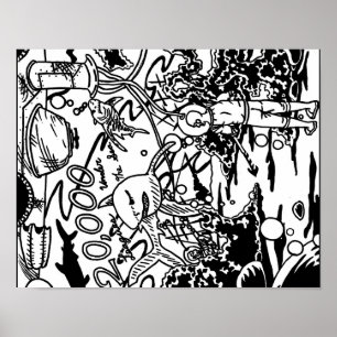 Affiche 20 000 lieues sous l'affiche de la mer