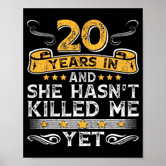 Affiche 20e Anniversaire 20 ans en Et elle a eu &#39 ; t K (Devant)