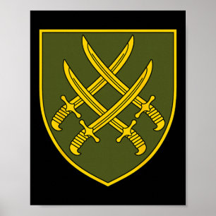 Affiche 20e corps d'armée (Ukraine) militaire ukrainien