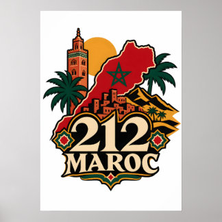 Affiche 212 Maroc