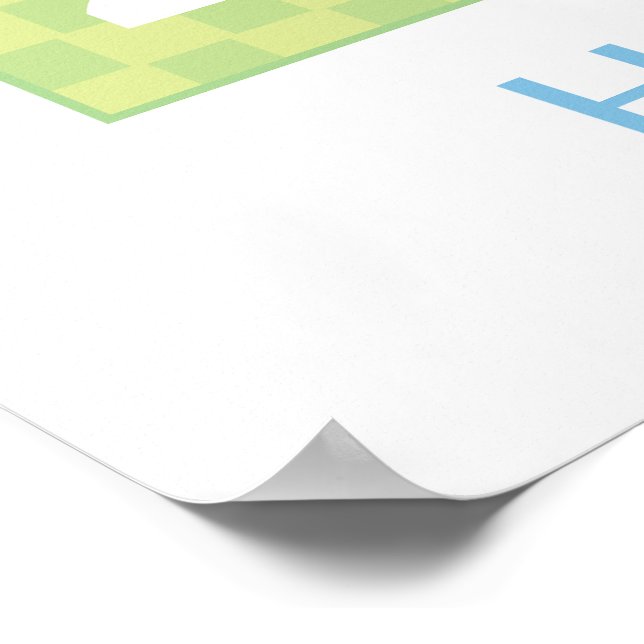 Affiche 21st Birthday Cakes présente un nom personnalisé (Coin)