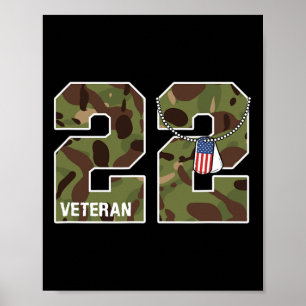 Affiche 22 Par Jour Citation Ptsd Prévention Dépression Us