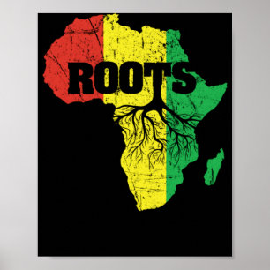 Affiche 23 Black History Month African Pride Apparel Gift.