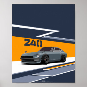AFFICHE 240 Z