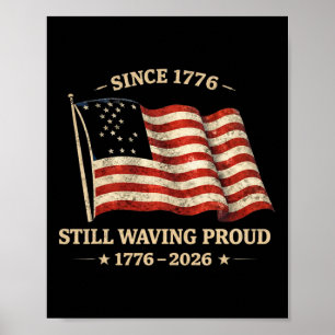 Affiche 250 ans d'anniversaire américain America 250 Usa 2