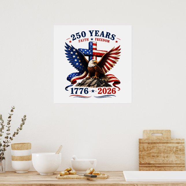 Affiche 250 ans de foi et de liberté (Cuisine)