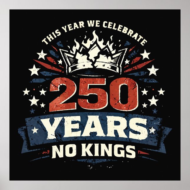 Affiche 250 Ans Pas De Rois Patriotique (Devant)