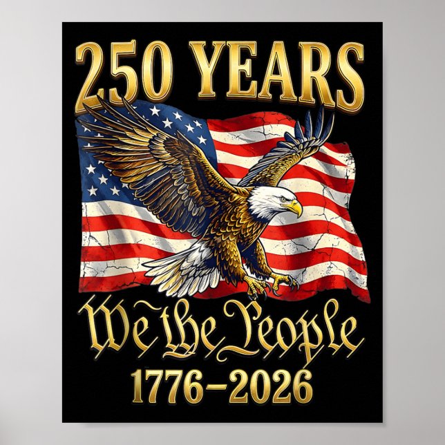 Affiche 250e anniversaire d'Amérique 250 ans Le peuple Ann (Devant)